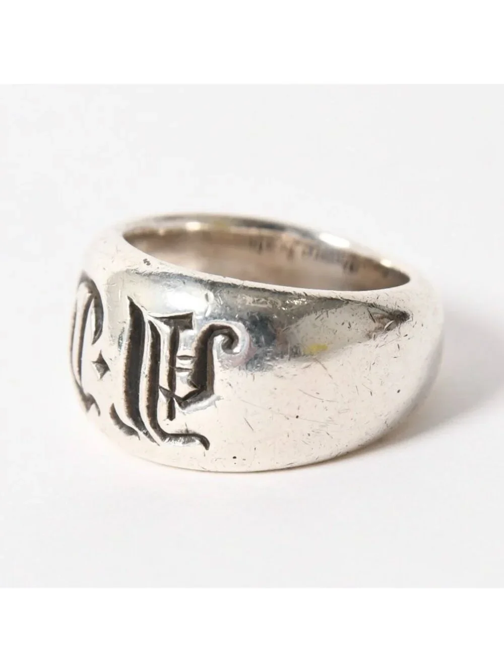 Chrome Hearts Sea CH Sea Ring Sterling Silver